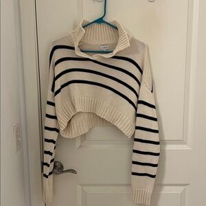 Cropped sweater